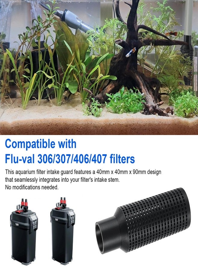 LEWEREST Aquarium Filter Intake Guard Replacement for Flu-val 306/307/406/407, Fish Tank Canister Filters Cover Protect Aquatic Life, Aquarium Intake Filter - 1 Pack - Image 2